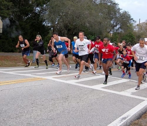 5K race fundraiser for youth group mission trips