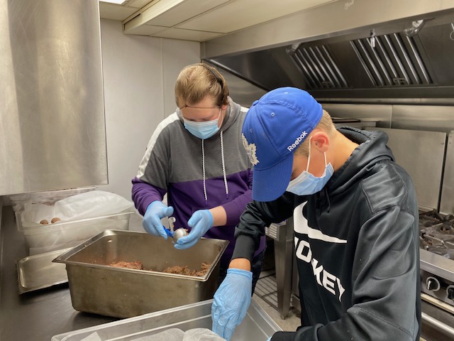 Students Serving at Edmonton Alberta BBQ