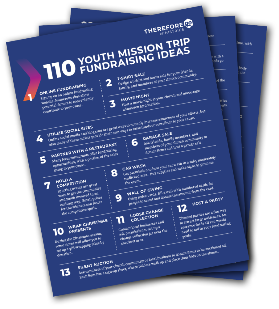 trip fundraising ideas